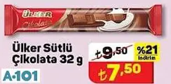 ÜLKER SÜTLÜ ÇİKOLATA